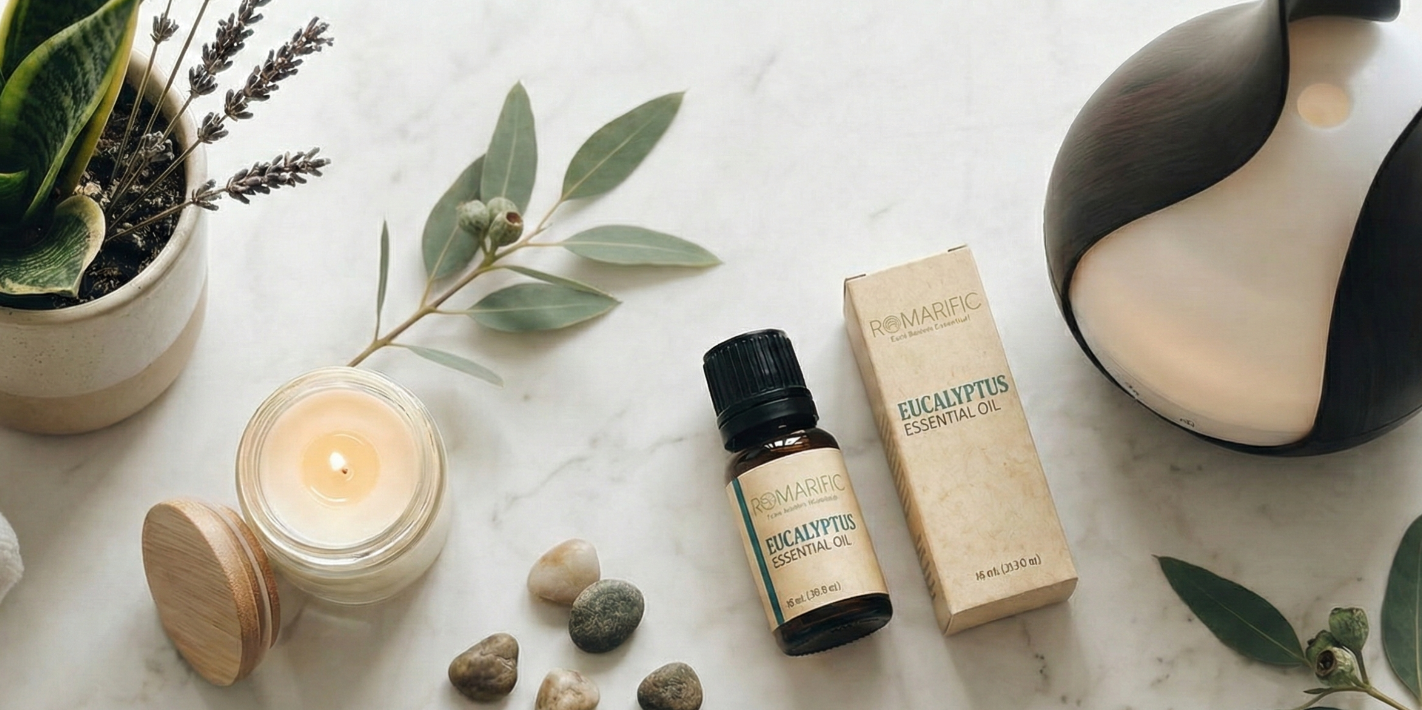 RomaRific Core: 1 Diffuser + 2 essential Oils